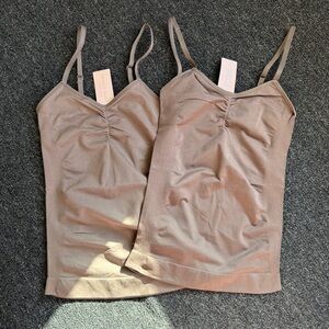 Nearly Nude NEW Cami Bundle of 2 Women’s Shapewear Size XL/1X